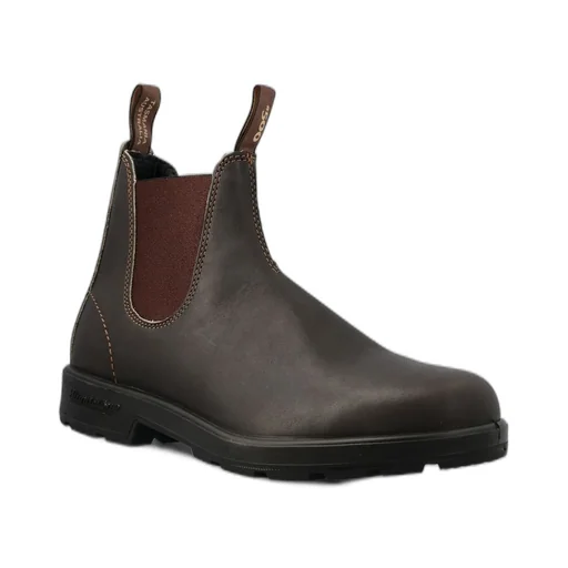 Round-Toe Ankle Boots