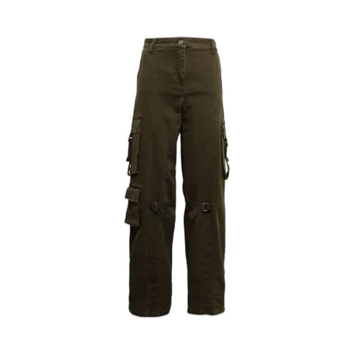 Straight Leg Cargo Trousers