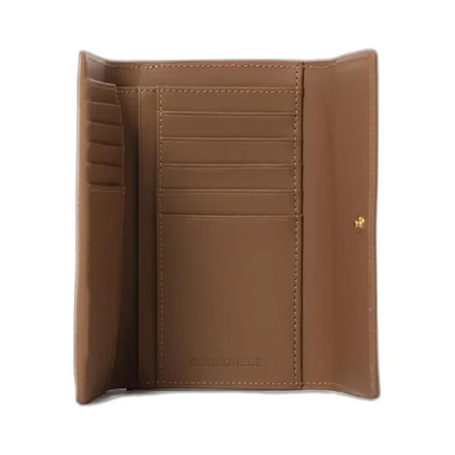 Logo Detail Flap Wallet