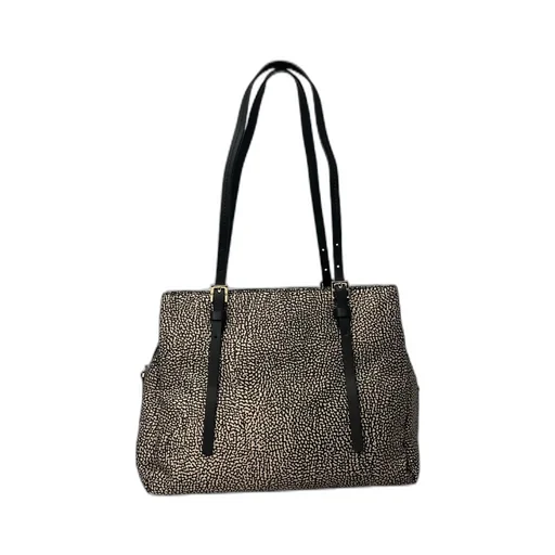 Logo Plaque Medium Shopping Bag