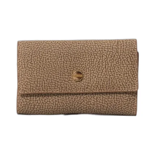 Logo Detail Flap Wallet