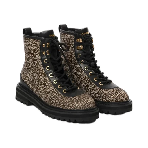 Lace-Up Ankle Boots