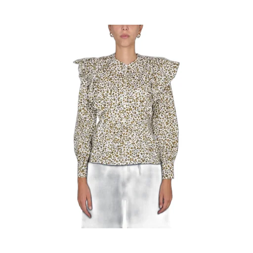 Maeron Ruffle Top