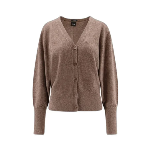 V-Neck Button-Up Cardigan