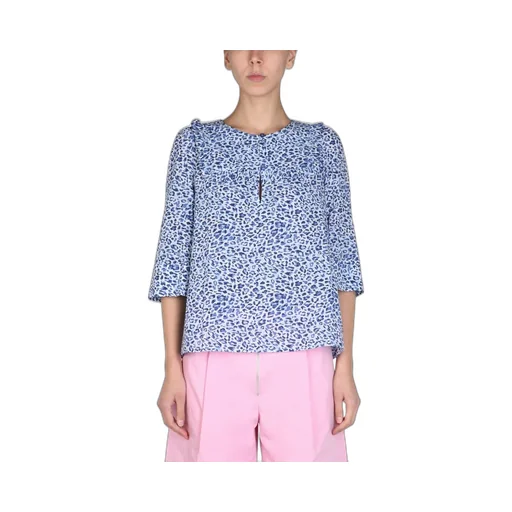 Maple Patterned Blouse