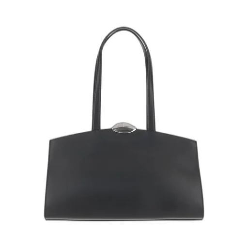Serena Logo Debossed Shoulder Bag