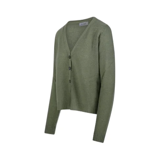 Buttoned Knit Cardigan