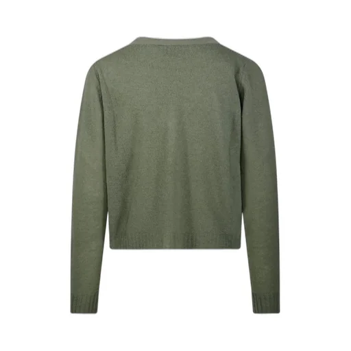 Buttoned Knit Cardigan