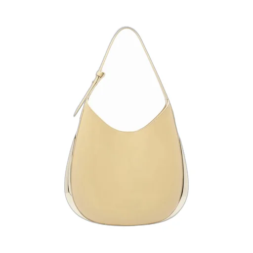 Amalia Logo Debossed Shoulder Bag