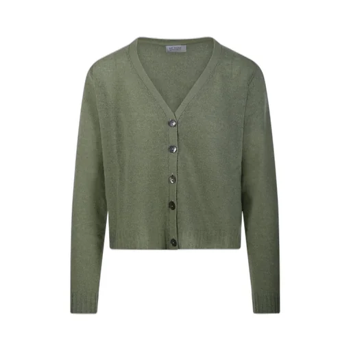 Buttoned Knit Cardigan