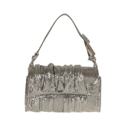 Crystal Mesh Shoulder Bag