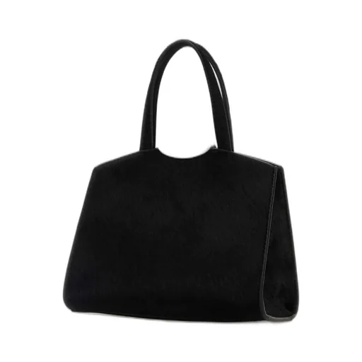 Clasp Fastened Shoulder Bag