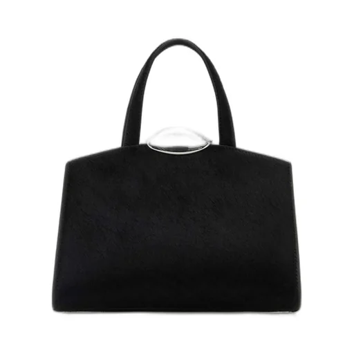 Clasp Fastened Shoulder Bag