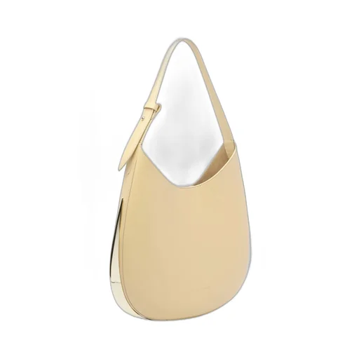 Amalia Logo Debossed Shoulder Bag