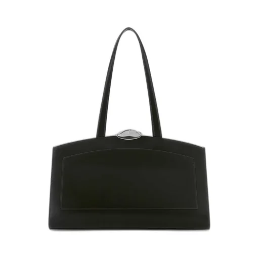 Serena Clasp Fastened Tote Bag