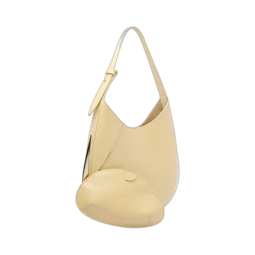 Amalia Logo Debossed Shoulder Bag