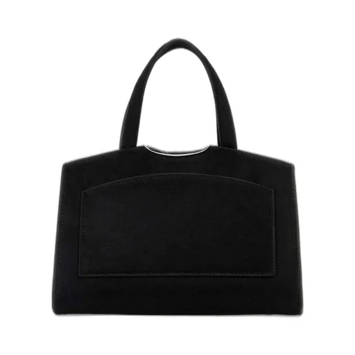 Clasp Fastened Shoulder Bag