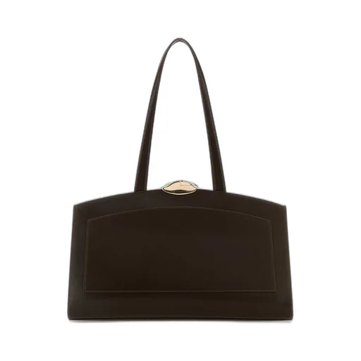 Serena Clasp Fastened Tote Bag