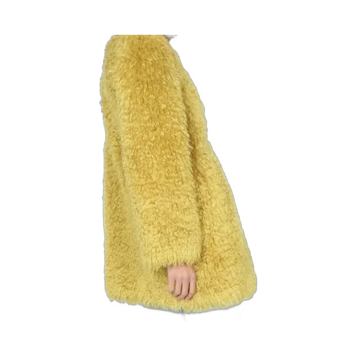 Plush Faux Fur Coat