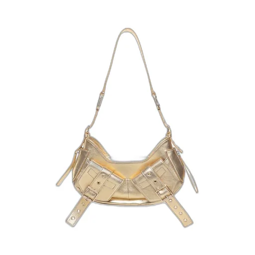 Buckled Shoulder Bag