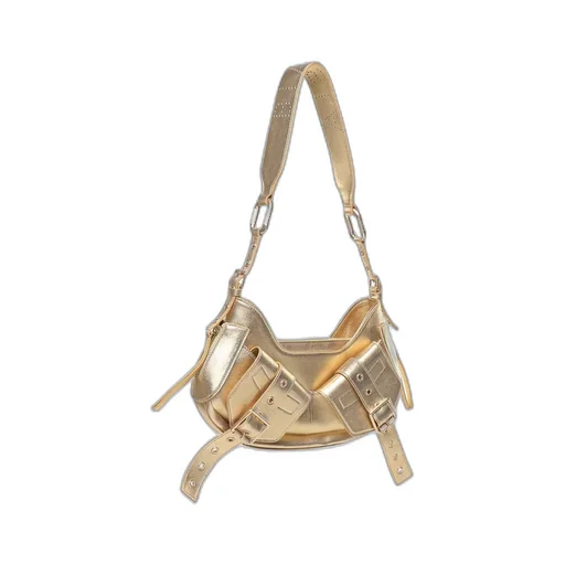 Buckled Shoulder Bag