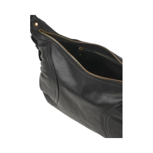Zip Closure Shoulder Bag