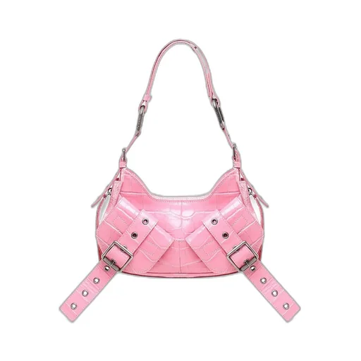 Strap Detail Shoulder Bag
