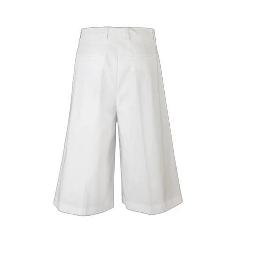 Pleated Bermuda Shorts