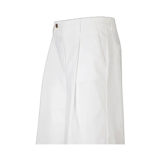 Pleated Bermuda Shorts