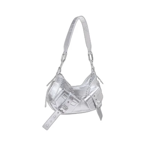 Buckled Shoulder Bag