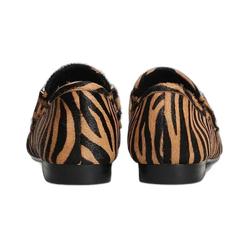 Printed Slip-On Loafers