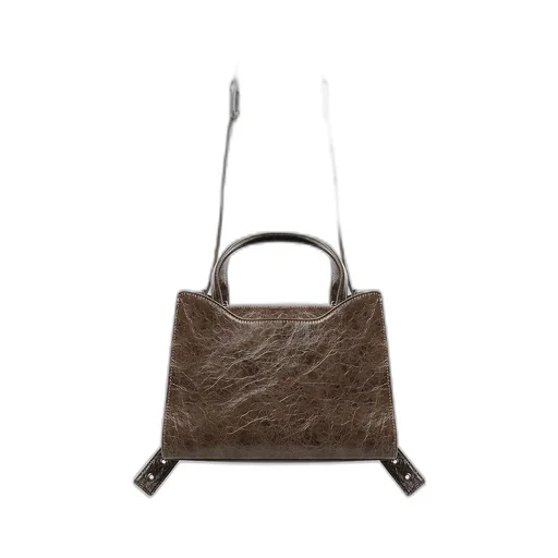 Angled Pocket Shoulder Bag