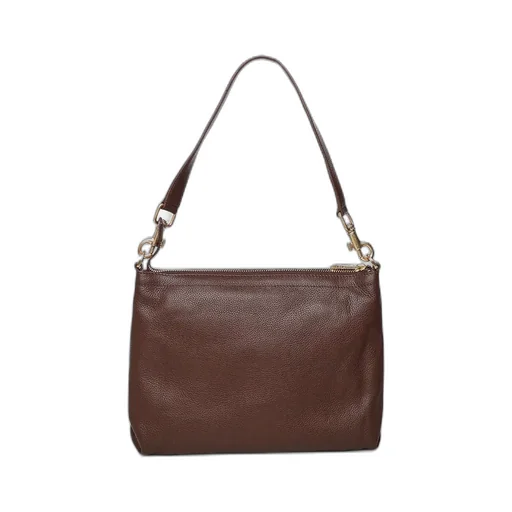Zip Closure Shoulder Bag