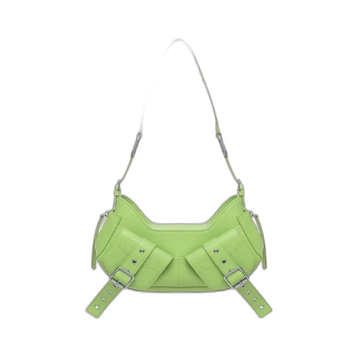 Y2K Embossed Small Shoulder Bag