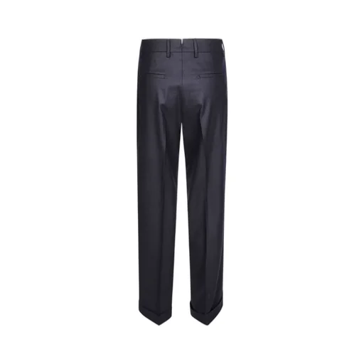 Buttoned Straight Leg Pants