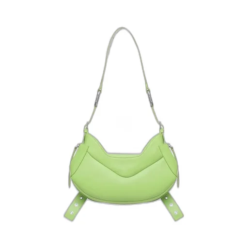 Y2K Embossed Small Shoulder Bag