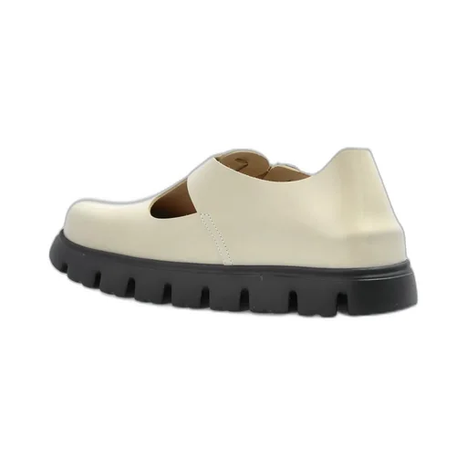 X Papollio Cut-Out Detailed Buckle Flat Shoes