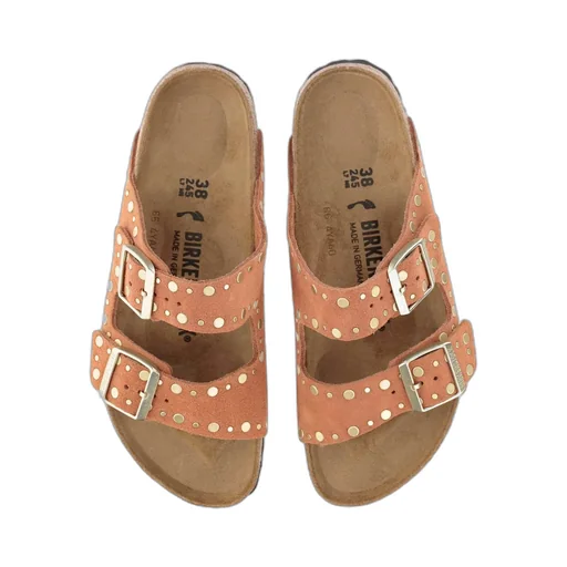 Arizona Rivet Double Buckle Slides