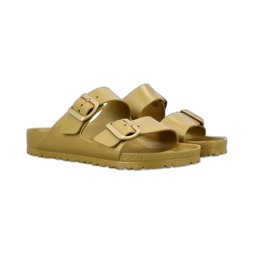 Arizona Double-Strapped Round-Toe Slippers