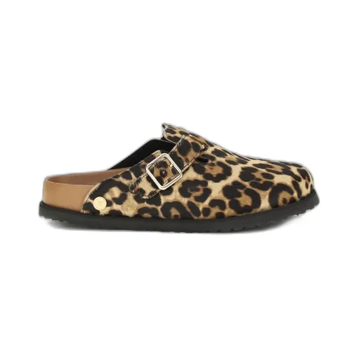 Leopard Print Clogs