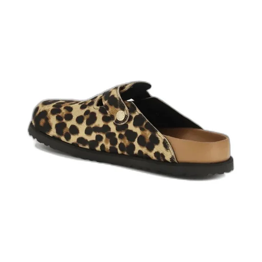Leopard Print Clogs