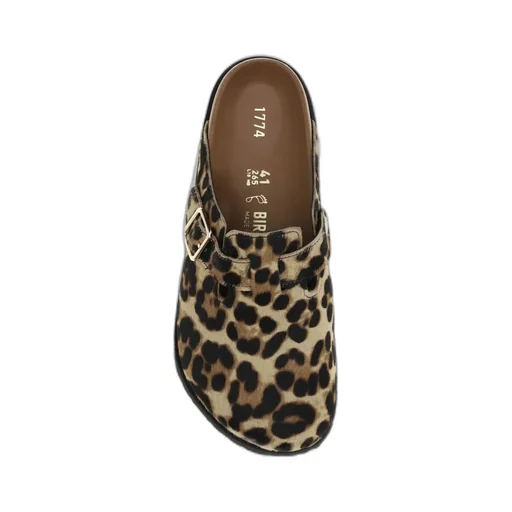 Leopard Print Clogs
