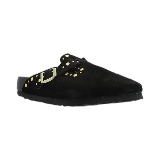 Boston Rivet Border Slip-On Mules