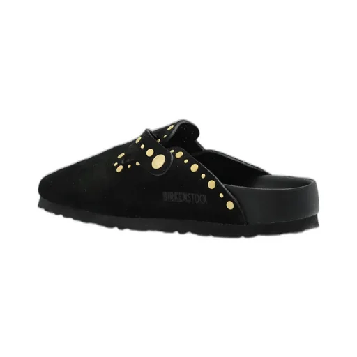 Boston Rivet Border Slip-On Mules