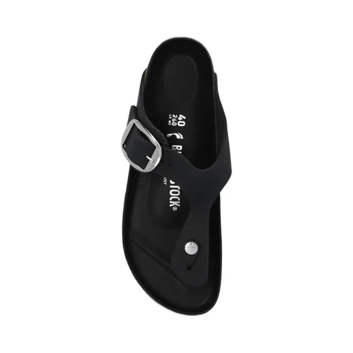 Gizeh Big Buckle Slip-On Sandals