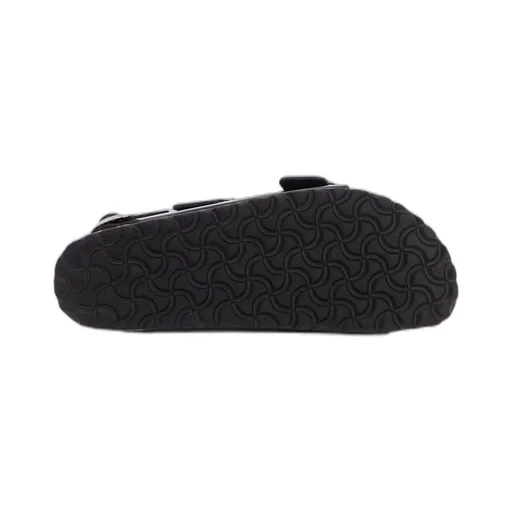Milano Big Buckle Slip-On Sandals