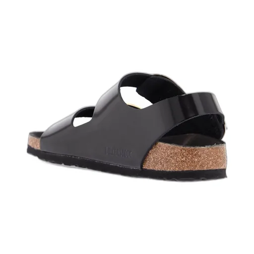 Milano Big Buckle Slip-On Sandals