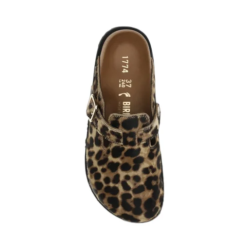 Boston Pony Hair Clogs