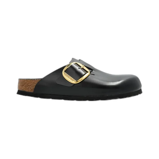 Boston Big Buckle Mules