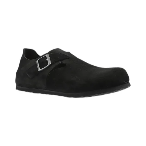 London Buckle Detailed Flat Shoes